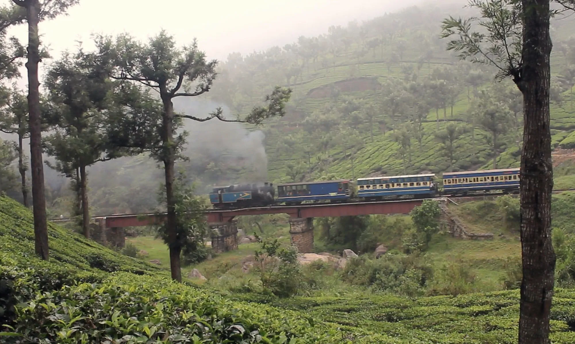 Coonoor station and the toy train